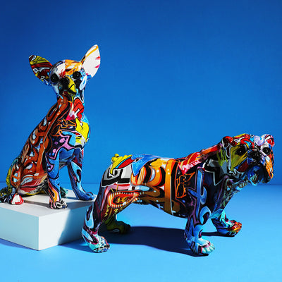 Figura Decorativa Chihuahua con Marca de Agua - Artesanía en Resina - Image 14