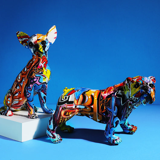 Figura Decorativa Chihuahua con Marca de Agua - Artesanía en Resina - Image 5