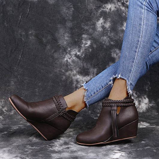 Zapatos de Moda para Mujer con Borlas y Trenzado Oversize - Image 10