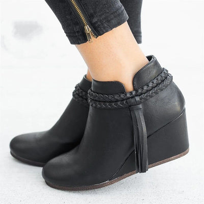 Zapatos de Moda para Mujer con Borlas y Trenzado Oversize - Image 8