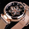 Reloj Automático con Correa Mesh Casual