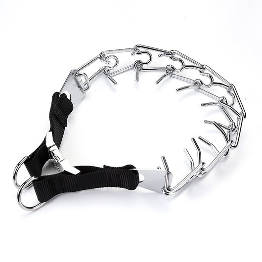 Collar de Cadena de Hierro Ajustable para Adiestramiento Canino - Image 6