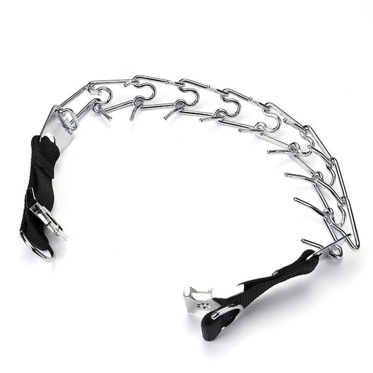 Collar de Cadena de Hierro Ajustable para Adiestramiento Canino - Image 7