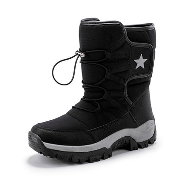 Botas de Invierno para Mujer Impermeables Calidez Garantizada Botines de Caña Media