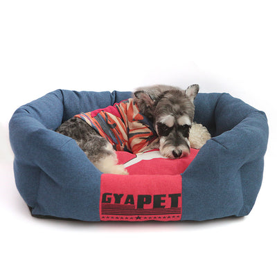 Nido Acogedor a Rayas para Perros Pequeños, Medianos y Grandes - Image 6