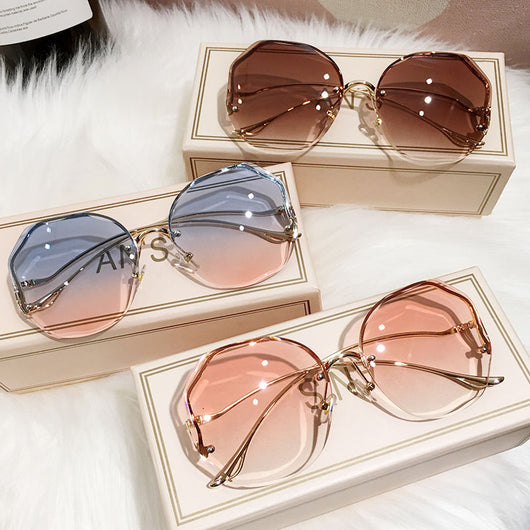 Gafas de Sol Degradado sin Bordes con Corte de Precisión - Image 13