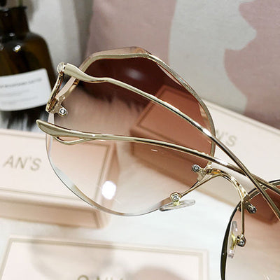 Gafas de Sol Degradado sin Bordes con Corte de Precisión - Image 14