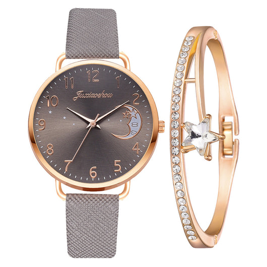 Reloj de Cuarzo para Mujer con Diseño Luna - Elegante y Versátil - Image 5
