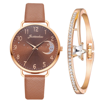 Reloj de Cuarzo para Mujer con Diseño Luna - Elegante y Versátil - Image 18