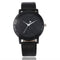 Reloj de Pulsera Cuarzo Mujer Diseño Minimalista Girasol - Esfera Mate con Puntero Luna