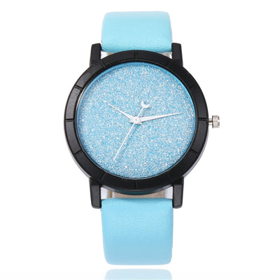 Reloj de Pulsera Cuarzo Mujer Diseño Minimalista Girasol - Esfera Mate con Puntero Luna - Image 6