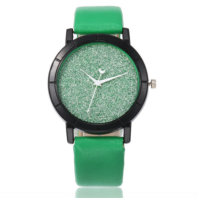 Reloj de Pulsera Cuarzo Mujer Diseño Minimalista Girasol - Esfera Mate con Puntero Luna - Image 3