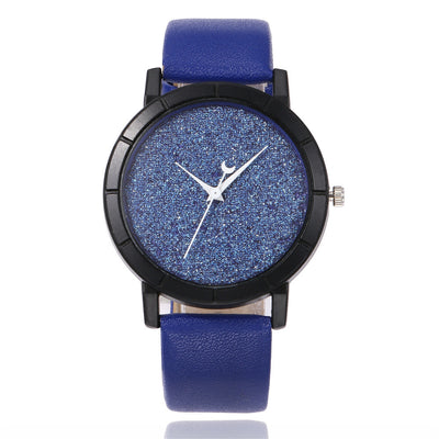 Reloj de Pulsera Cuarzo Mujer Diseño Minimalista Girasol - Esfera Mate con Puntero Luna - Image 7