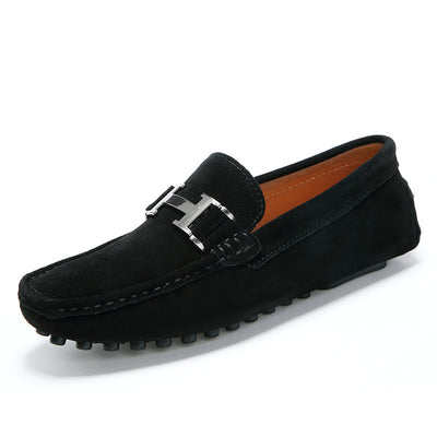 Zapatos Casuales de Gamuza para Hombre - Diseño Bajo y Cómodo