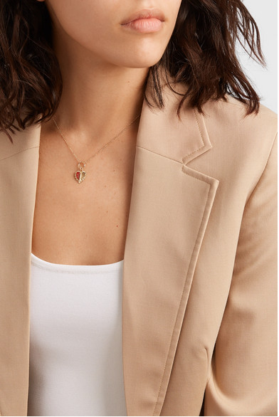 Collar Corazón Zirconia Wei Gu - Chapado en Oro 18K Estilo Retro Europeo