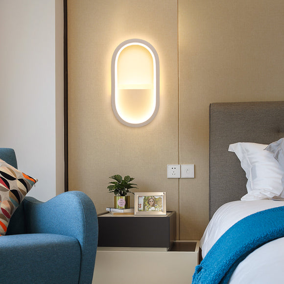 Lámpara de Pared Escandinava Minimalista - Luz de Lujo para Dormitorio y Sala