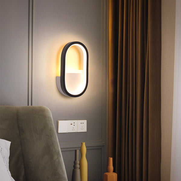 Lámpara de Pared Escandinava Minimalista - Luz de Lujo para Dormitorio y Sala