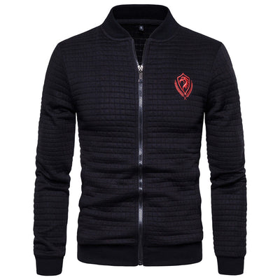 Chaqueta de Algodón con Cierre y Cuello Alto para Hombre - Image 10