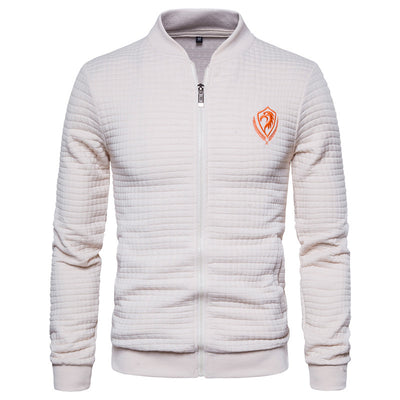 Chaqueta de Algodón con Cierre y Cuello Alto para Hombre - Image 11