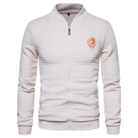 Chaqueta de Algodón con Cierre y Cuello Alto para Hombre - Image 2
