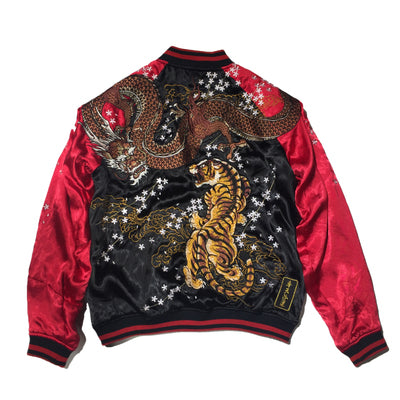 Chaqueta Reversible Bordado Dragón y Tigre - Image 5