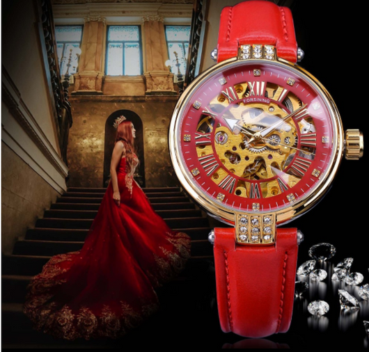 Reloj Automático para Mujer - Movimiento Mecánico Elegante - Image 5