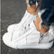 Zapatillas Canvas Talla Grande con Bordes Naturales