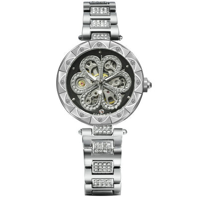 Reloj Mecánico Elegante para Mujer con Cristales y Diseño Hueco - Image 5
