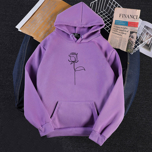 Rosa Graffiti: Diseño Suelto y Minimalista - Image 9