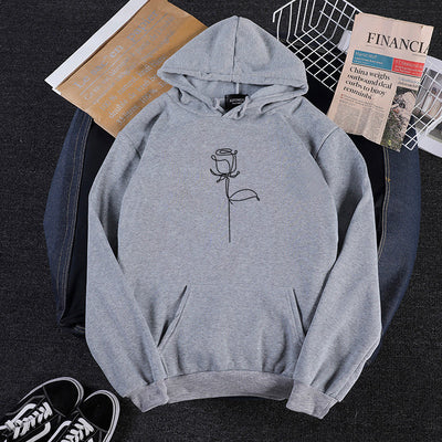 Rosa Graffiti: Diseño Suelto y Minimalista - Image 3