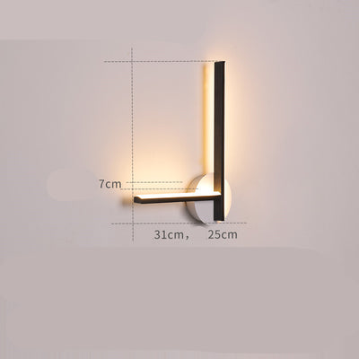 Lámpara de Pared Escandinava Minimalista - Luz de Lujo para Dormitorio y Sala - Image 17