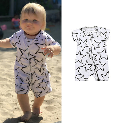 Enterizo Infantil de Algodón para Verano - Romper Estampado para Bebés - Image 26