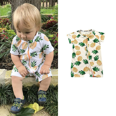Enterizo Infantil de Algodón para Verano - Romper Estampado para Bebés - Image 27