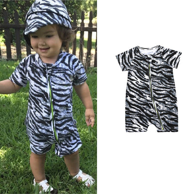 Enterizo Infantil de Algodón para Verano - Romper Estampado para Bebés - Image 30