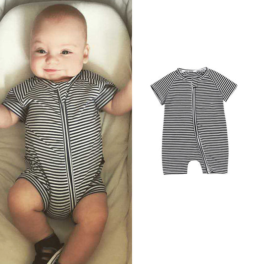 Enterizo Infantil de Algodón para Verano - Romper Estampado para Bebés