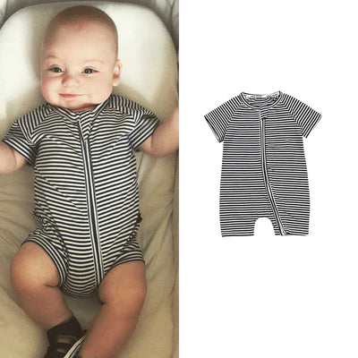 Enterizo Infantil de Algodón para Verano - Romper Estampado para Bebés