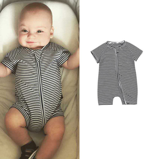 Enterizo Infantil de Algodón para Verano - Romper Estampado para Bebés