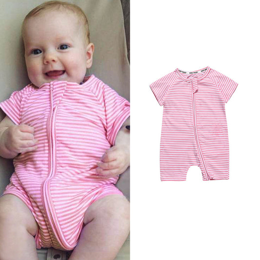 Enterizo Infantil de Algodón para Verano - Romper Estampado para Bebés - Image 2