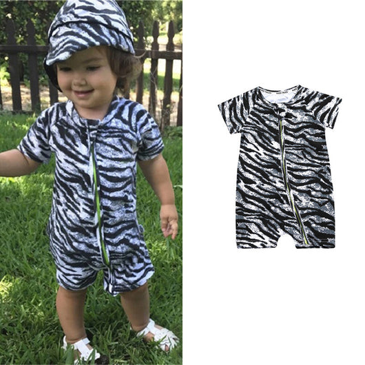 Enterizo Infantil de Algodón para Verano - Romper Estampado para Bebés - Image 7