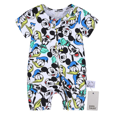 Enterizo Infantil de Algodón para Verano - Romper Estampado para Bebés - Image 17