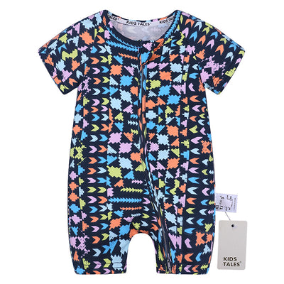 Enterizo Infantil de Algodón para Verano - Romper Estampado para Bebés - Image 18