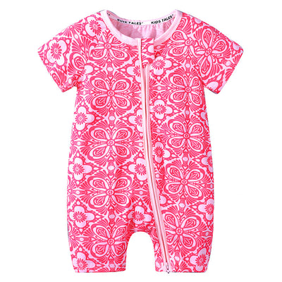 Enterizo Infantil de Algodón para Verano - Romper Estampado para Bebés - Image 19