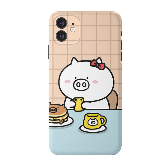 Funda para iPhone Pareja de Cerditos Mágicos - Diseño Cartoon Adorable - Image 7