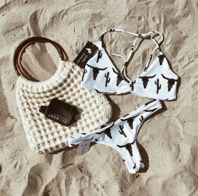 Bikini Estampado Cactus Estilo Europeo y Americano - Image 5