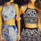 Traje de Baño Tres Piezas Bikini Talla Alta con Chaleco - Little Elephant Tide