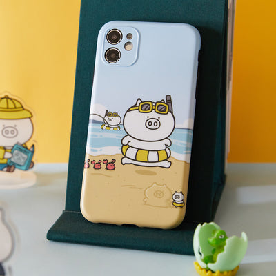 Funda para iPhone Cerdo Mágico Divertido - Diseño Cartoon - Image 7