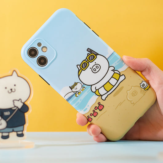 Funda para iPhone Cerdo Mágico Divertido - Diseño Cartoon - Image 9