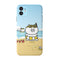 Funda para iPhone Cerdo Mágico Divertido - Diseño Cartoon