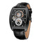Reloj Mecánico Automático Cuadrado Hueco para Hombre - Diseño Casual Elegante