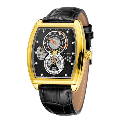 Reloj Mecánico Automático Cuadrado Hueco para Hombre - Diseño Casual Elegante - Image 5
